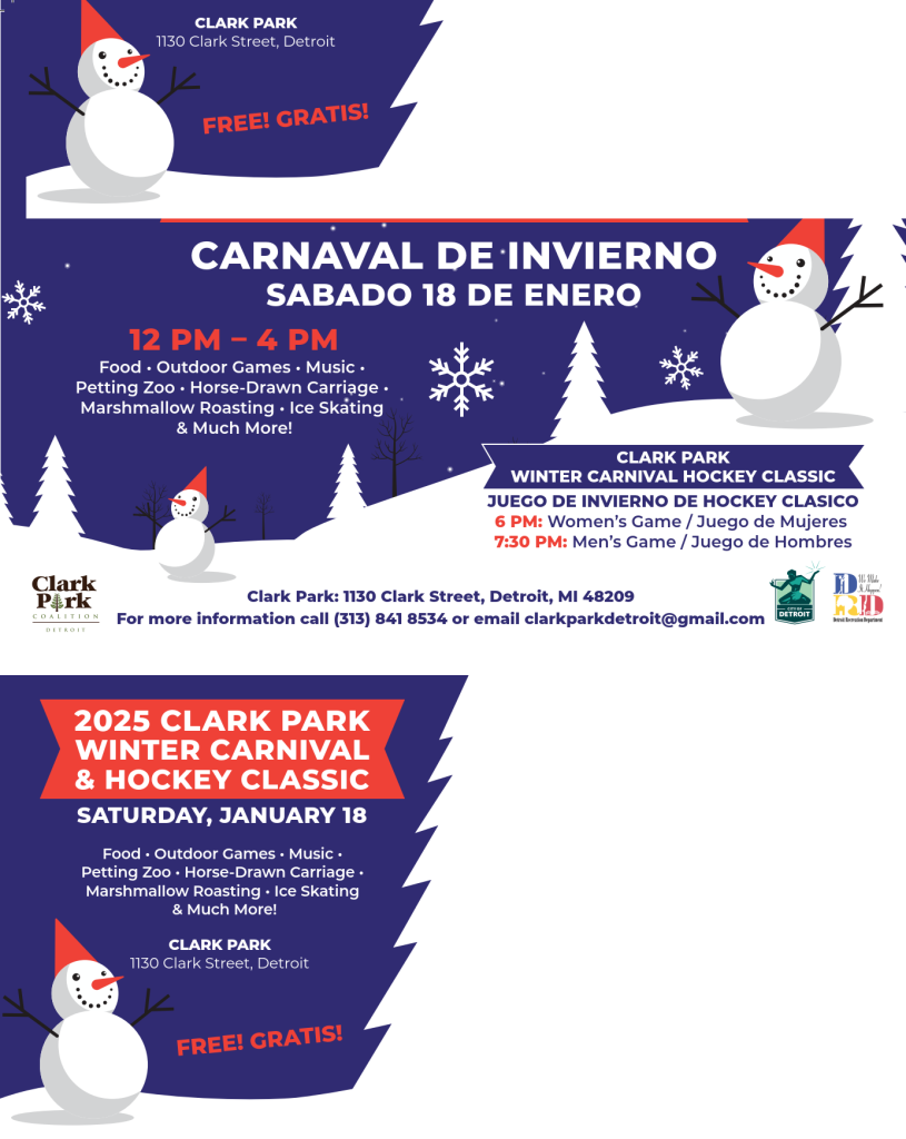 2025 Clark Park Winter Carnival & Hockey Classic