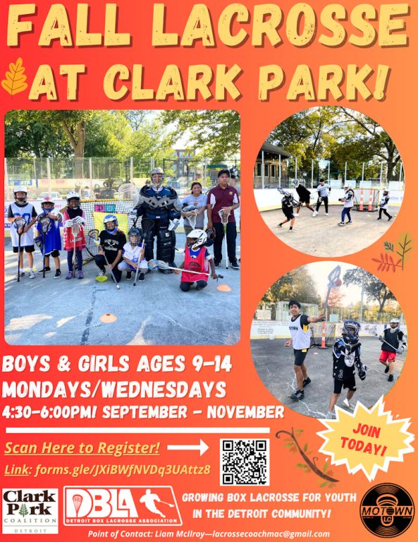Fall Lacrosse Clark Park / Clark Park Coalition Southwest Detroit