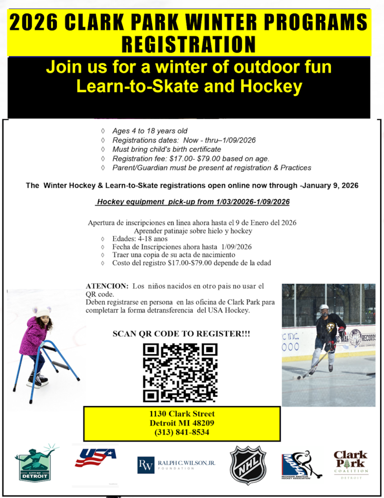Clark Park Learn to Skate & Hockey