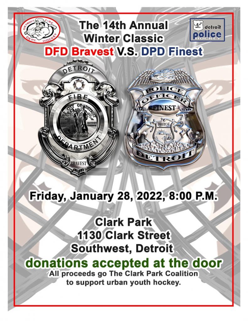 Clark Park 14th Annual Hockey - Police & FIre