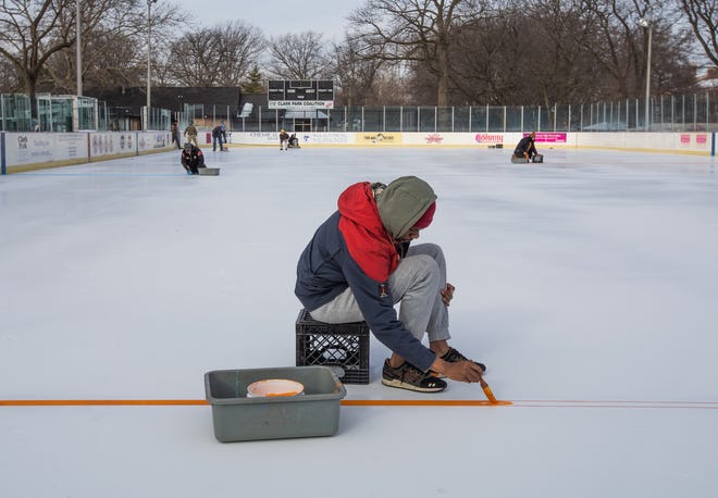 Clark Park ice rink in SW Detroit ready to reopen for skaters after 2 years